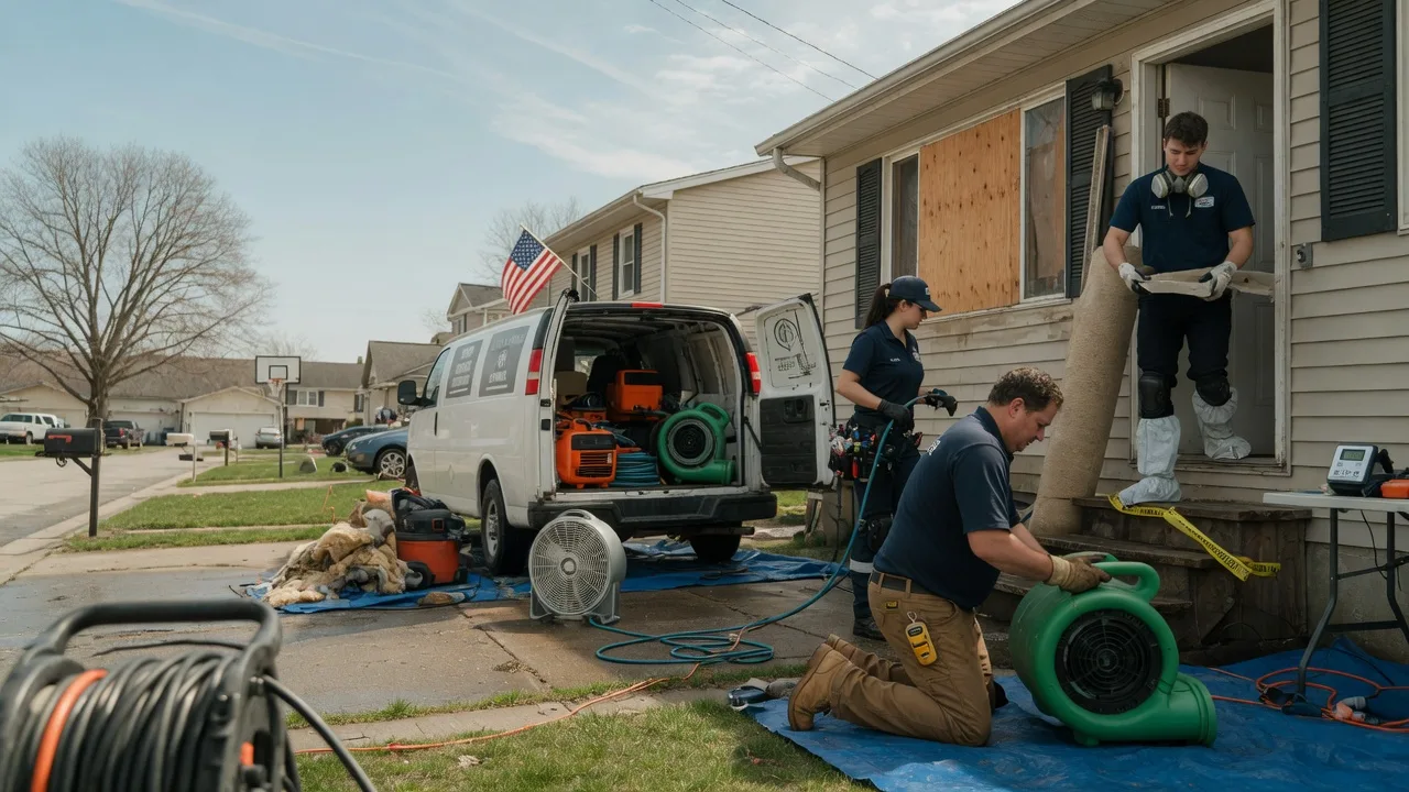 Water Damage Restoration in Odanah, WI near me